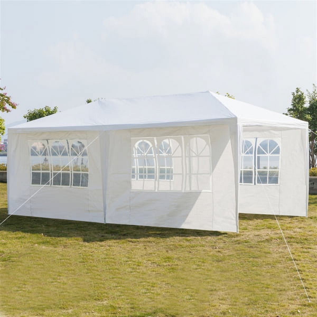 White Outdoor Gazebo Tent E899