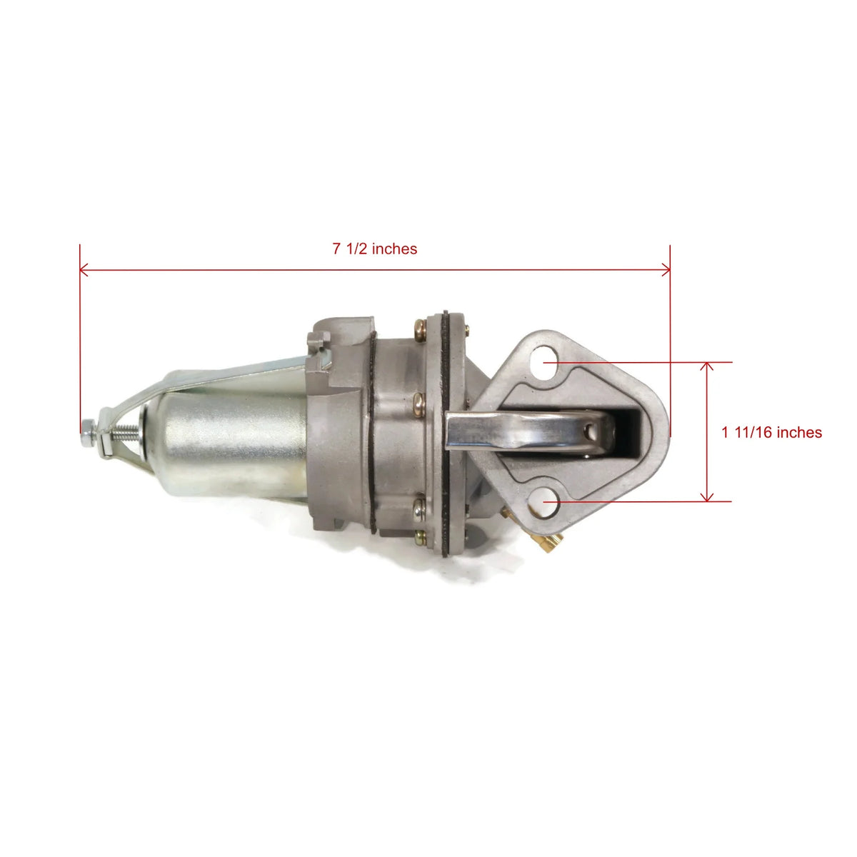 Fuel Pump With Gaskets For 1975 Mercruiser Sterndrive 165 Boat C51256