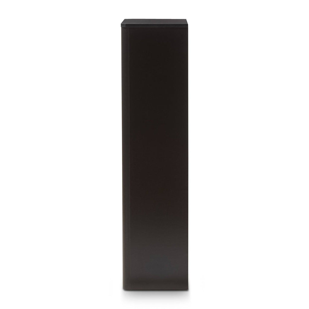 Black Wood Storage Cabinet Q193