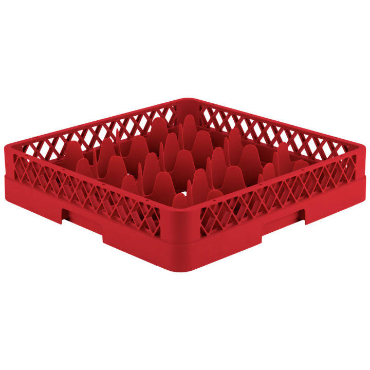 Red 12 Compartment Rack H4748