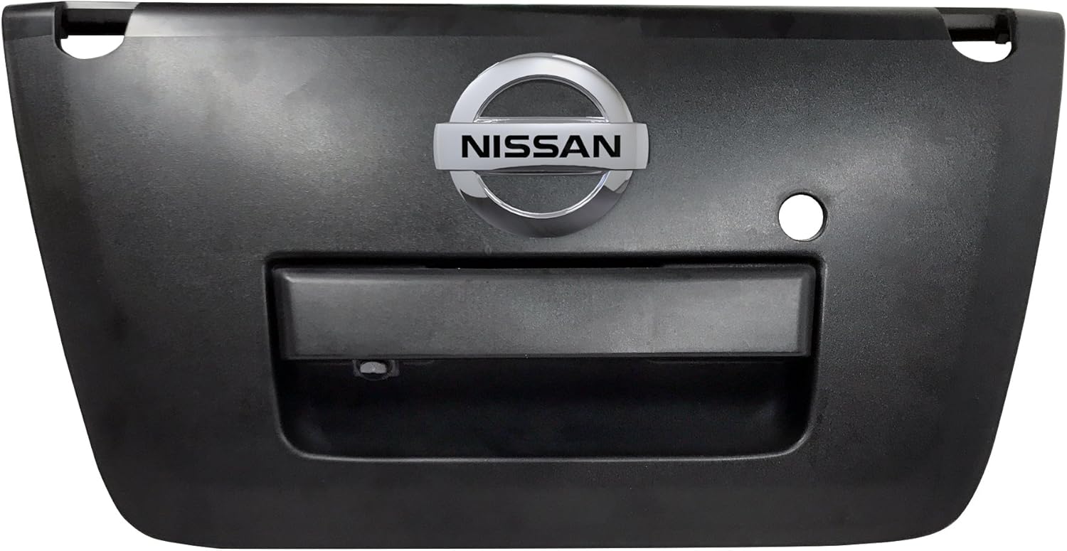 Black Tailgate Handle with Backup Camera O42115