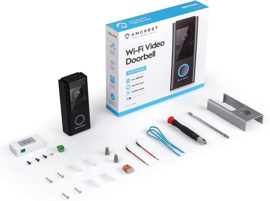 1080P WiFi Video Doorbell Camera with 2-Way Audio Q918