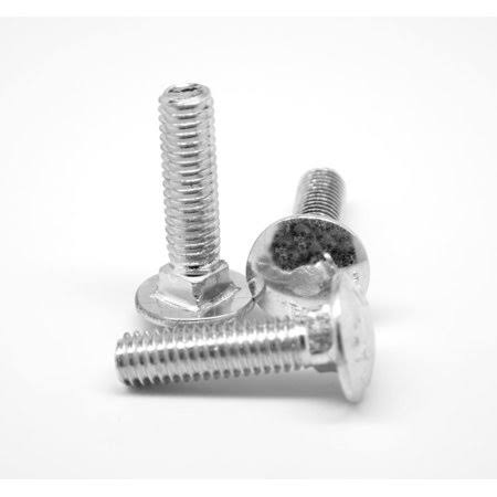 7/16 inch-14 x 4 1/2 inch Coarse Thread Grade 5 Carriage Bolt Medium Carbon Steel Zinc Plated Pk 112 S13423