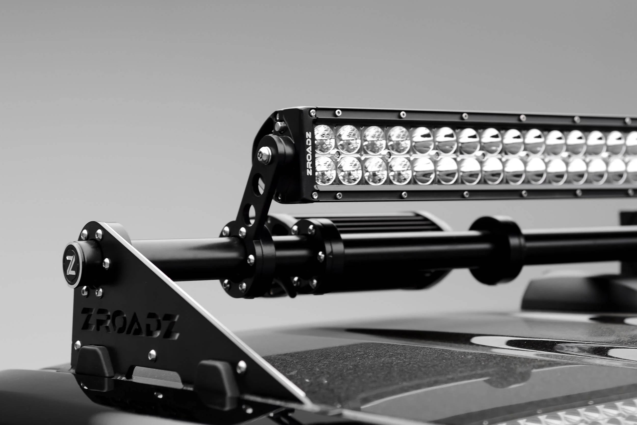 Modular Rack Bracket Black Aluminum LED Light Bars W472