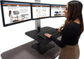 Electric Triple Monitor Standing Desk Converter O4015