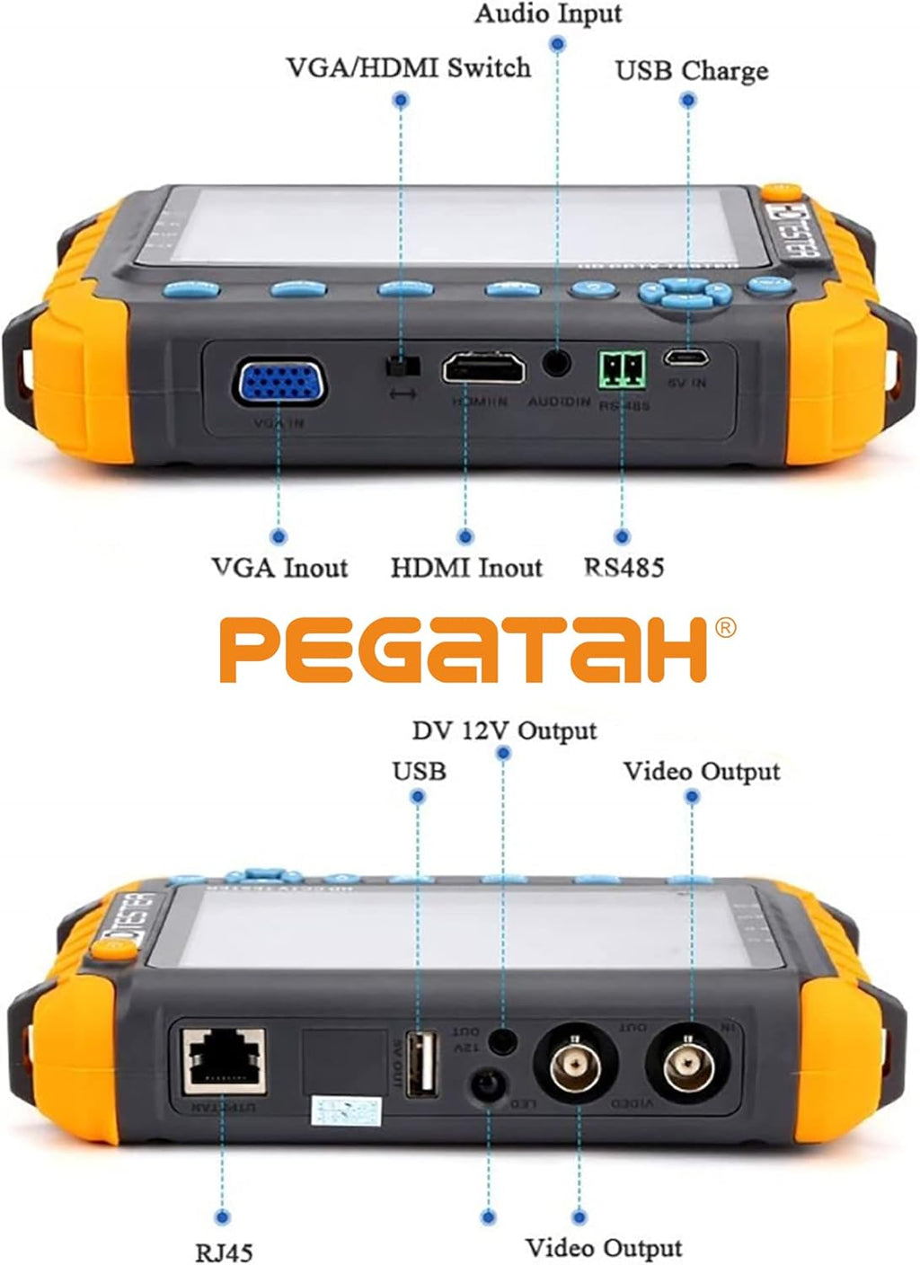 5 Inch Portable CCTV Monitor Tester I9474