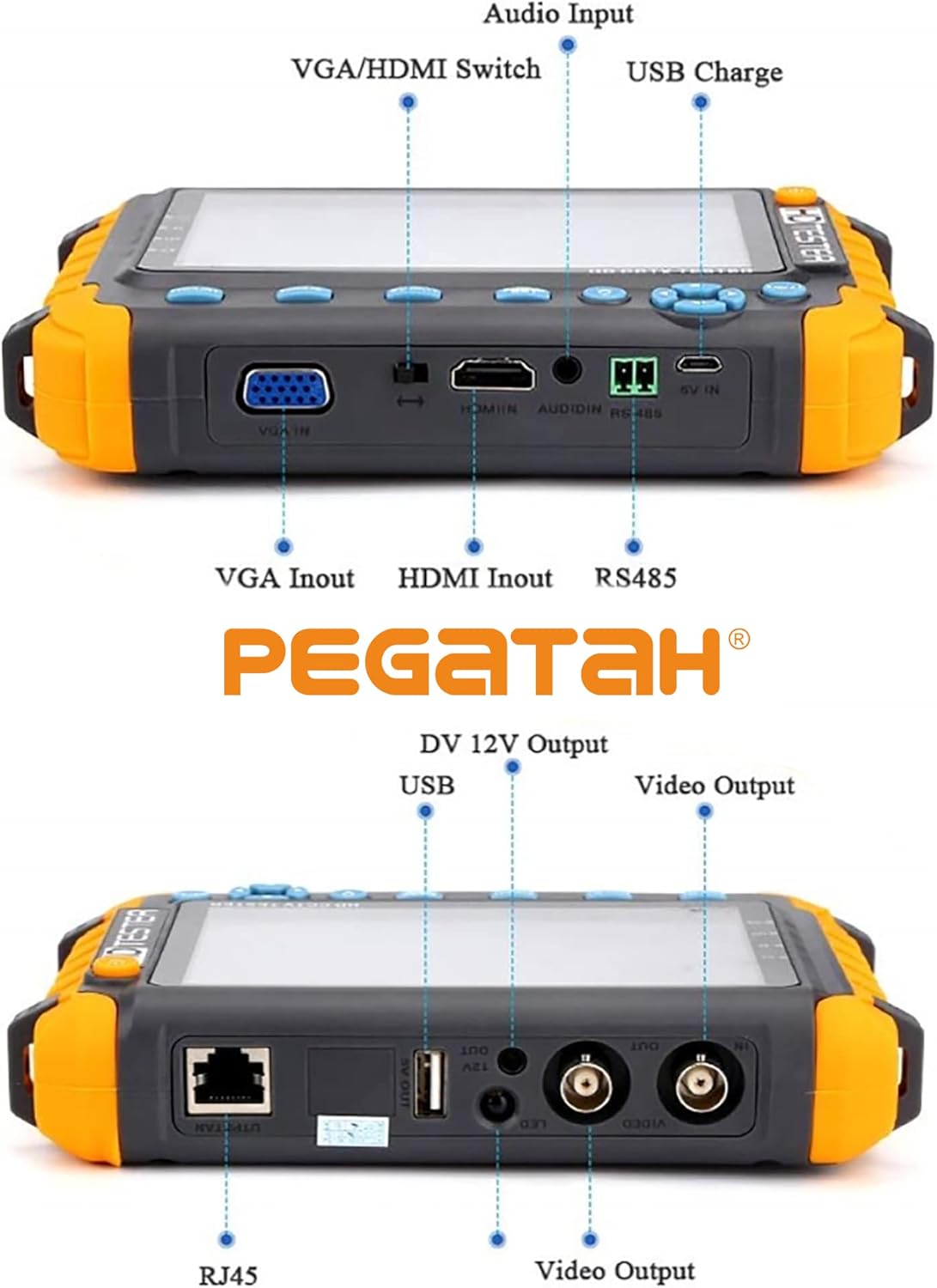5 Inch Portable CCTV Monitor Tester I9474
