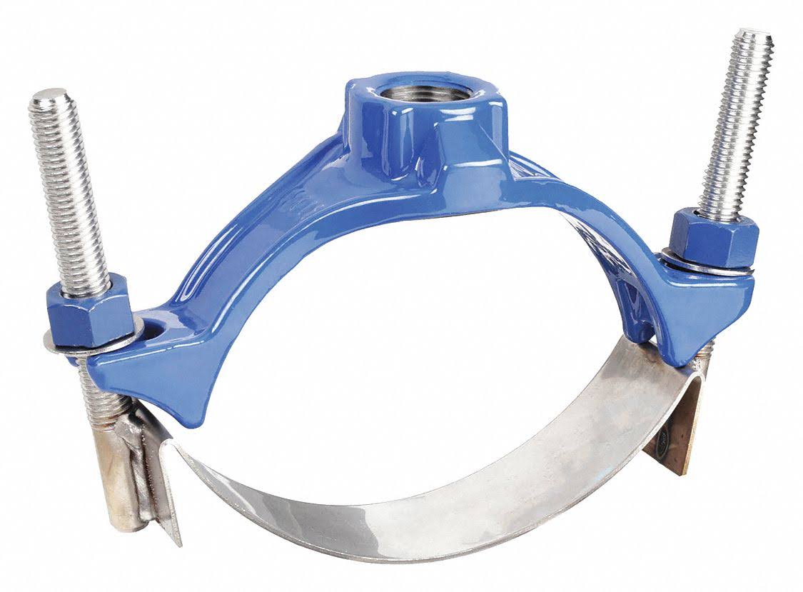 Service Saddle, 3x22 Pipe size, Fits Outside Dia. 2.97x22 to 3.54x22 H13803