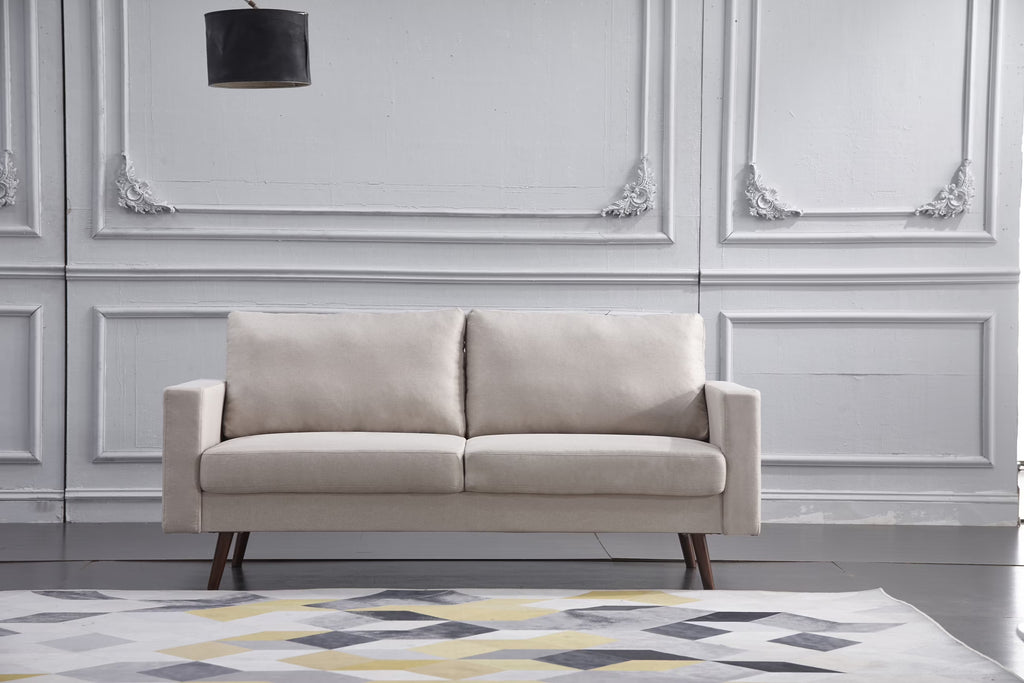 Beige Fabric Sofa N984073