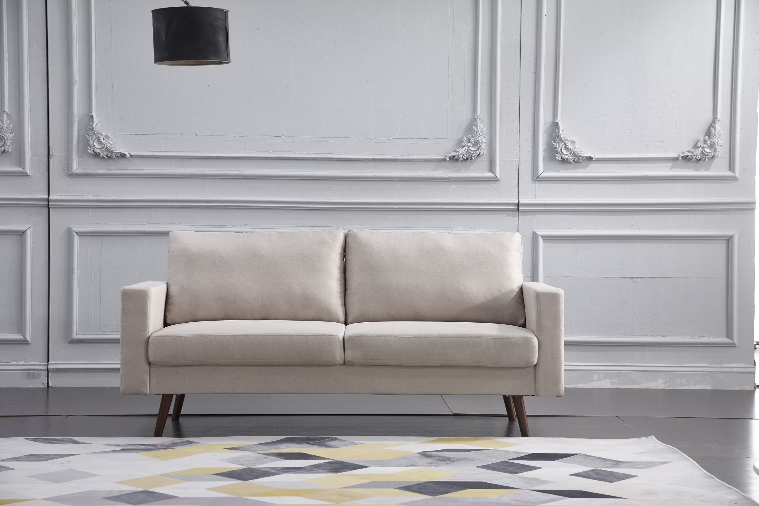 Beige Fabric Sofa N984073