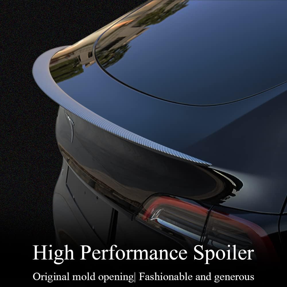 Matte Carbon Fiber Rear Trunk Spoiler L23933
