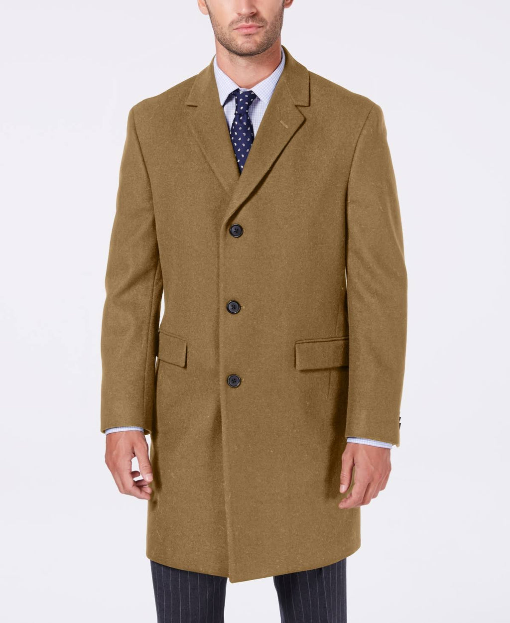 Camel Melton Overcoat K290582