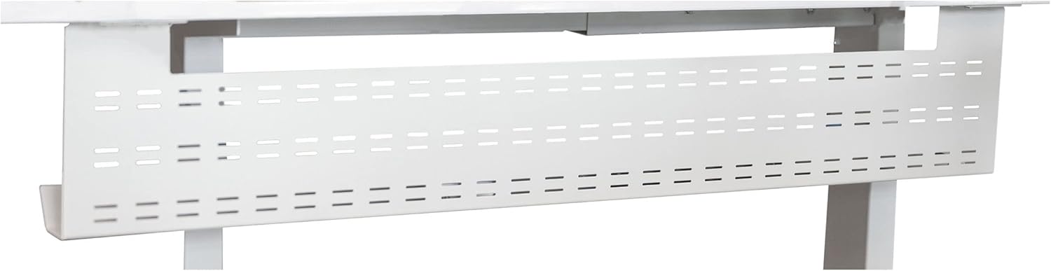 Black Under Desk Cable Management Tray Y668116
