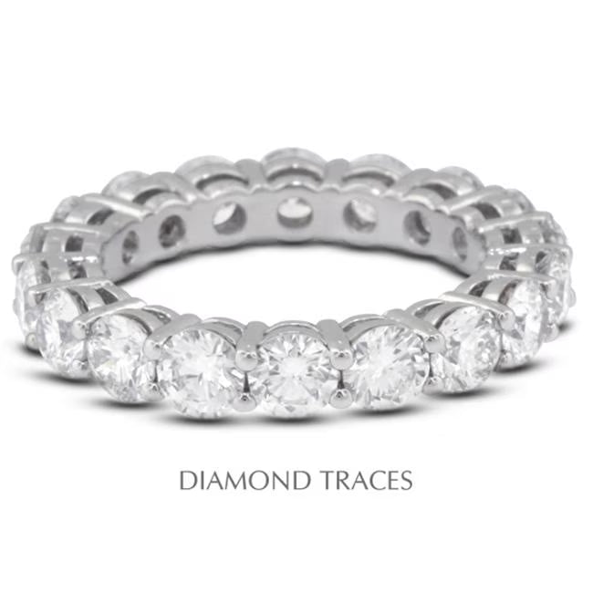 Platinum 950 4-Prong Eternity Ring Y220661