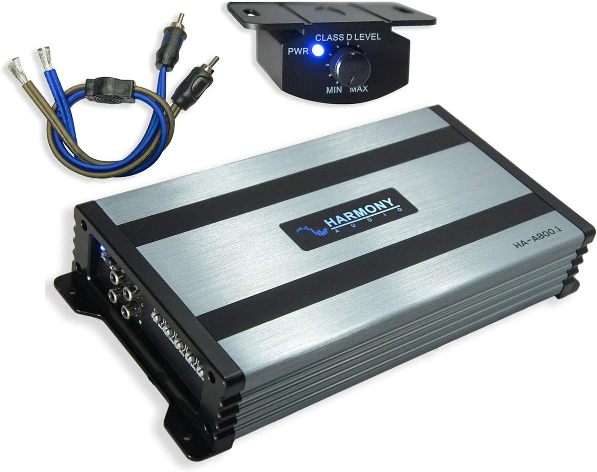 2 Car Subwoofer Bundle with Amplifier & Amp Kit F57802