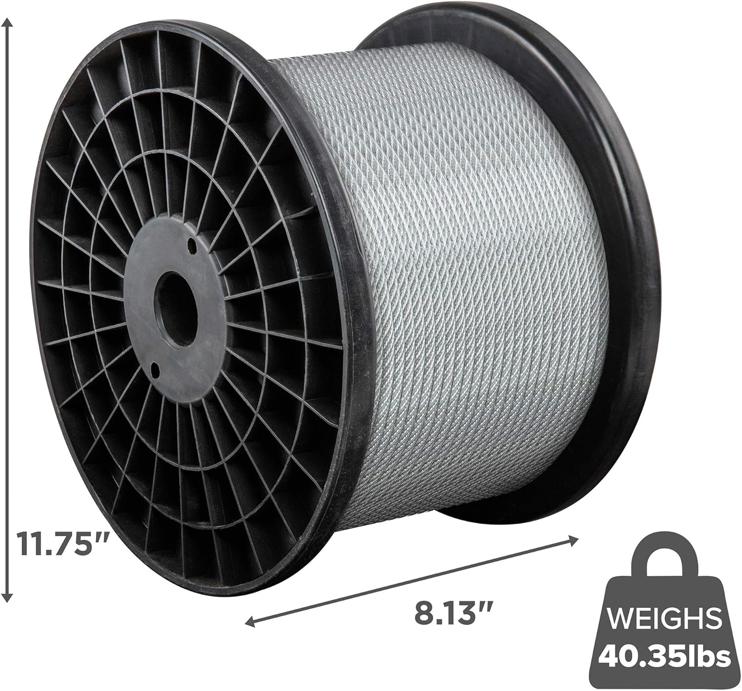 7x7 Wire Rope PVC Coated Galvanized Steel Aircraft Cable H439606