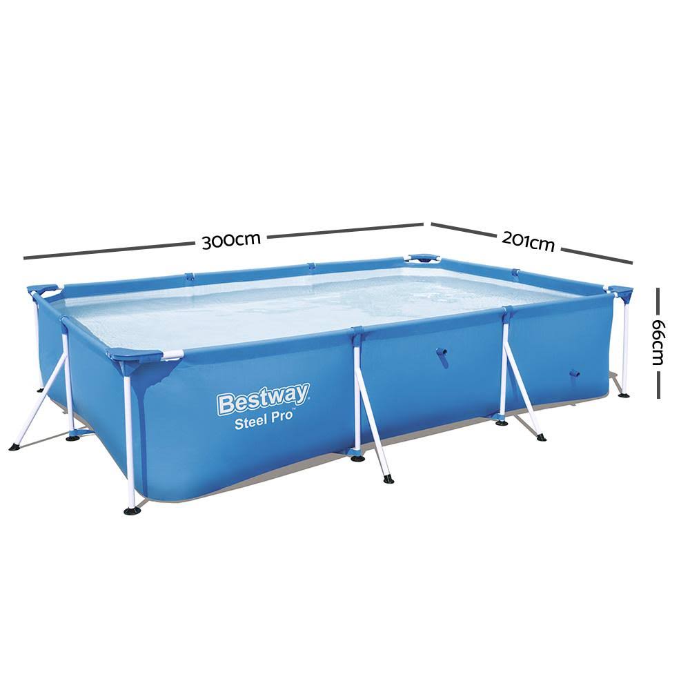 Steel Frame Above Ground Rectangular Swimming Pool Z497839