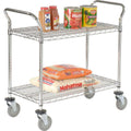 Chrome 2 Shelf Utility Cart B61906
