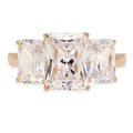 14K Yellow Gold Three-Stone Diamond Engagement Ring M2469