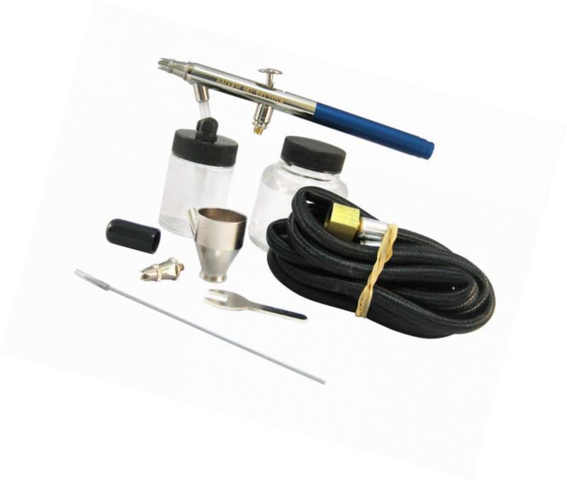 Air Brush Set with Wood Case M474568