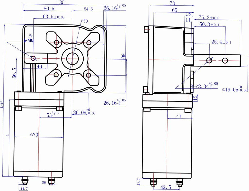 Tarp Motor for Dump Truck Tarp Systems C80939