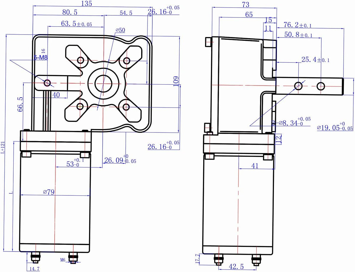 Tarp Motor for Dump Truck Tarp Systems C80939