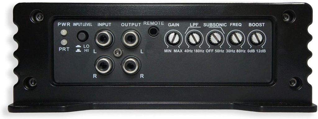 10 Custom Sub Box Enclosure with Amplifier W1038