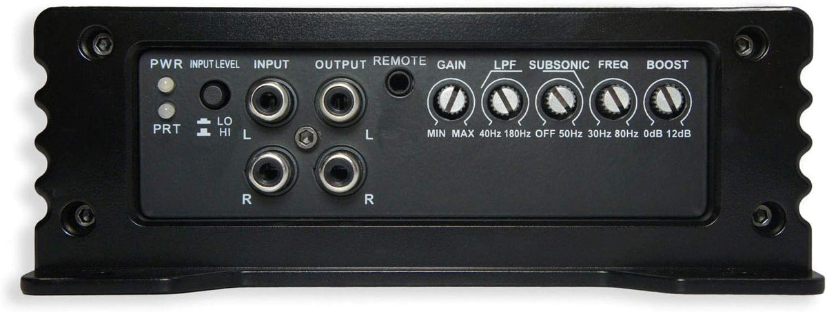 10 Custom Sub Box Enclosure with Amplifier W1038