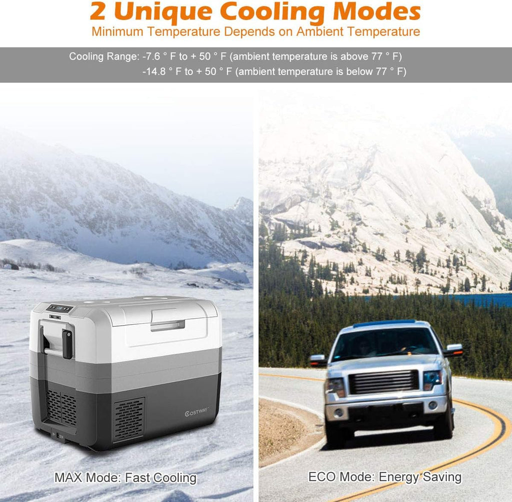 58-Quart Compressor Car Refrigerator W53867
