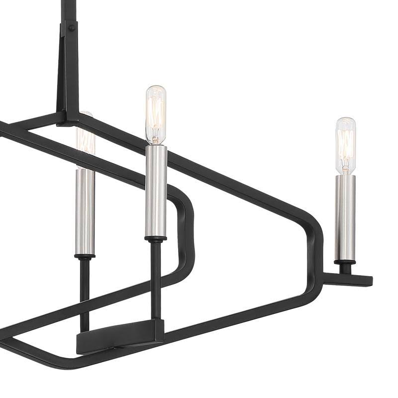6 Light Island Sand Coal/Brushed Nickel Finish X4263