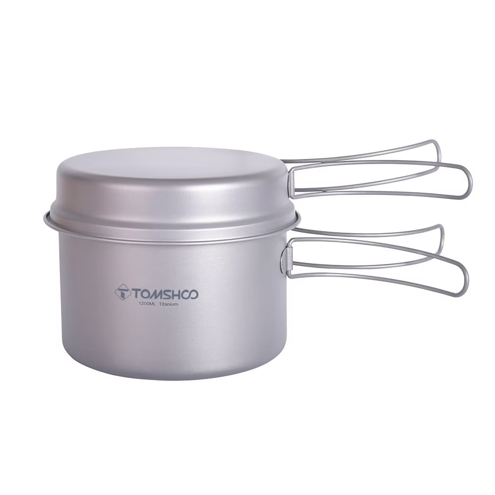 Titanium Pot and Plate Set with Frying Pan I64020