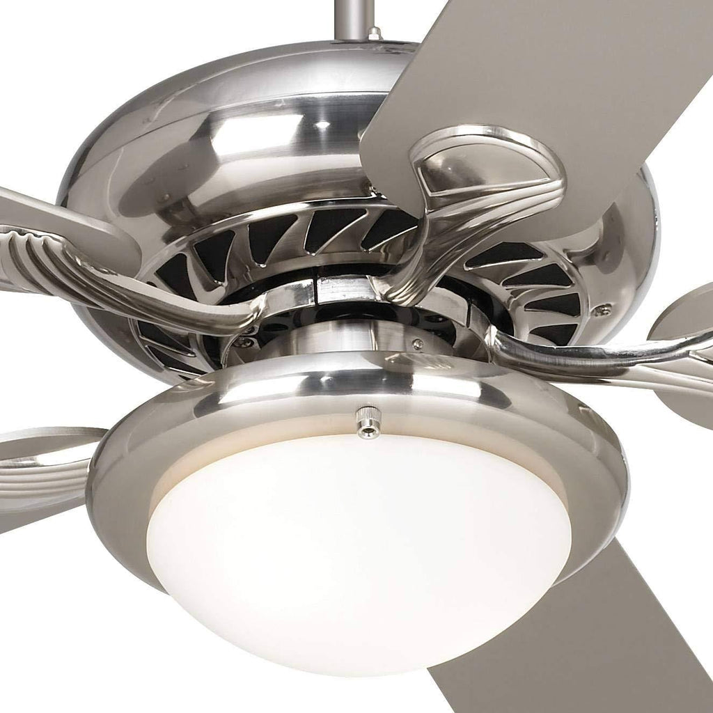52 inch Brushed Nickel LED Ceiling Fan S5215
