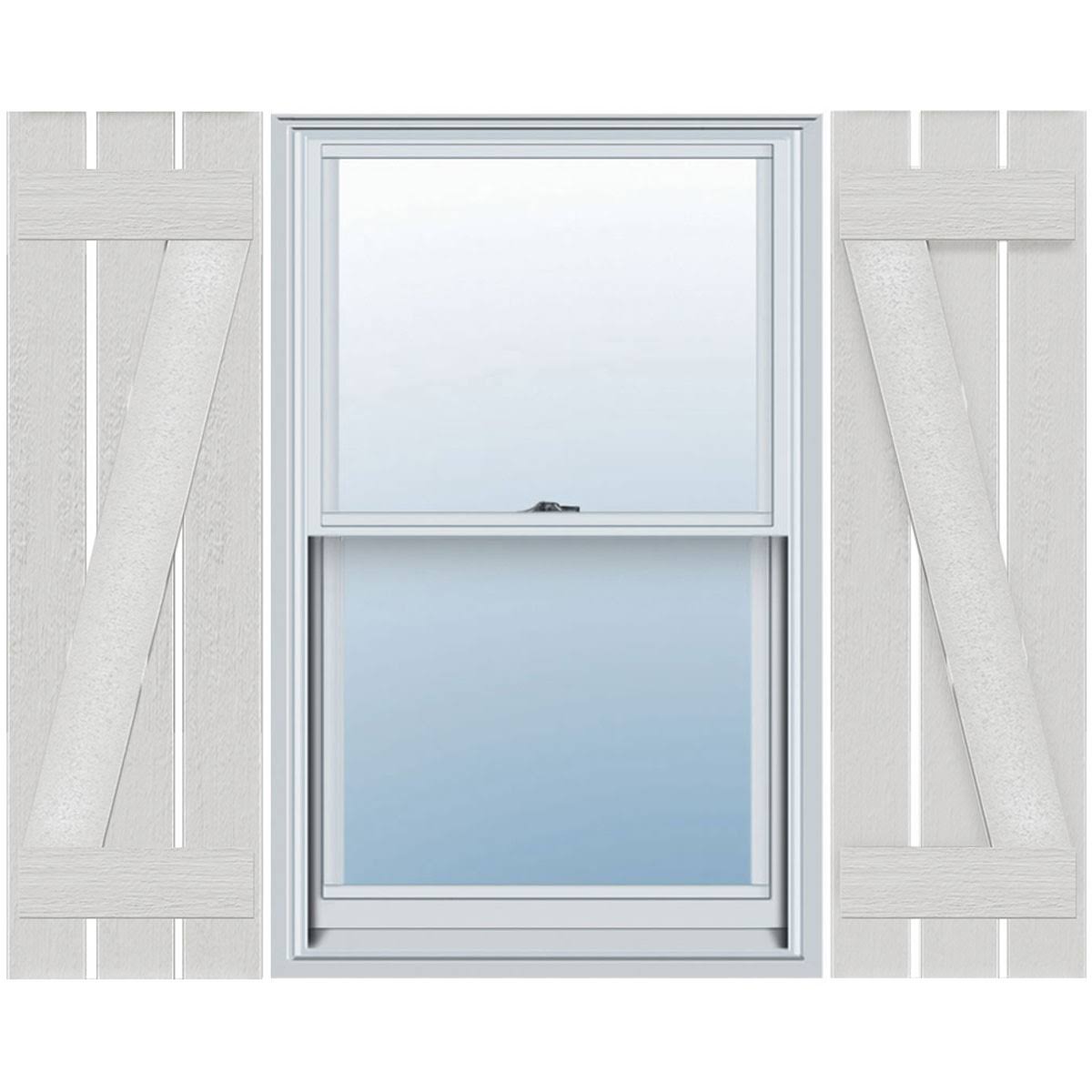 Rustic Faux Wood Shutters V159799